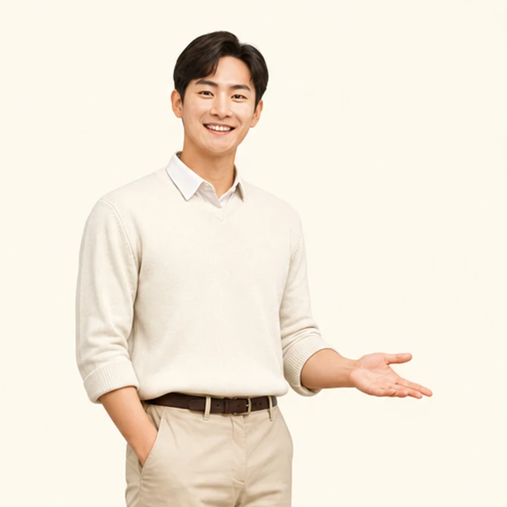무심사 장기렌트 상담 신청을 안내하는 담당자
